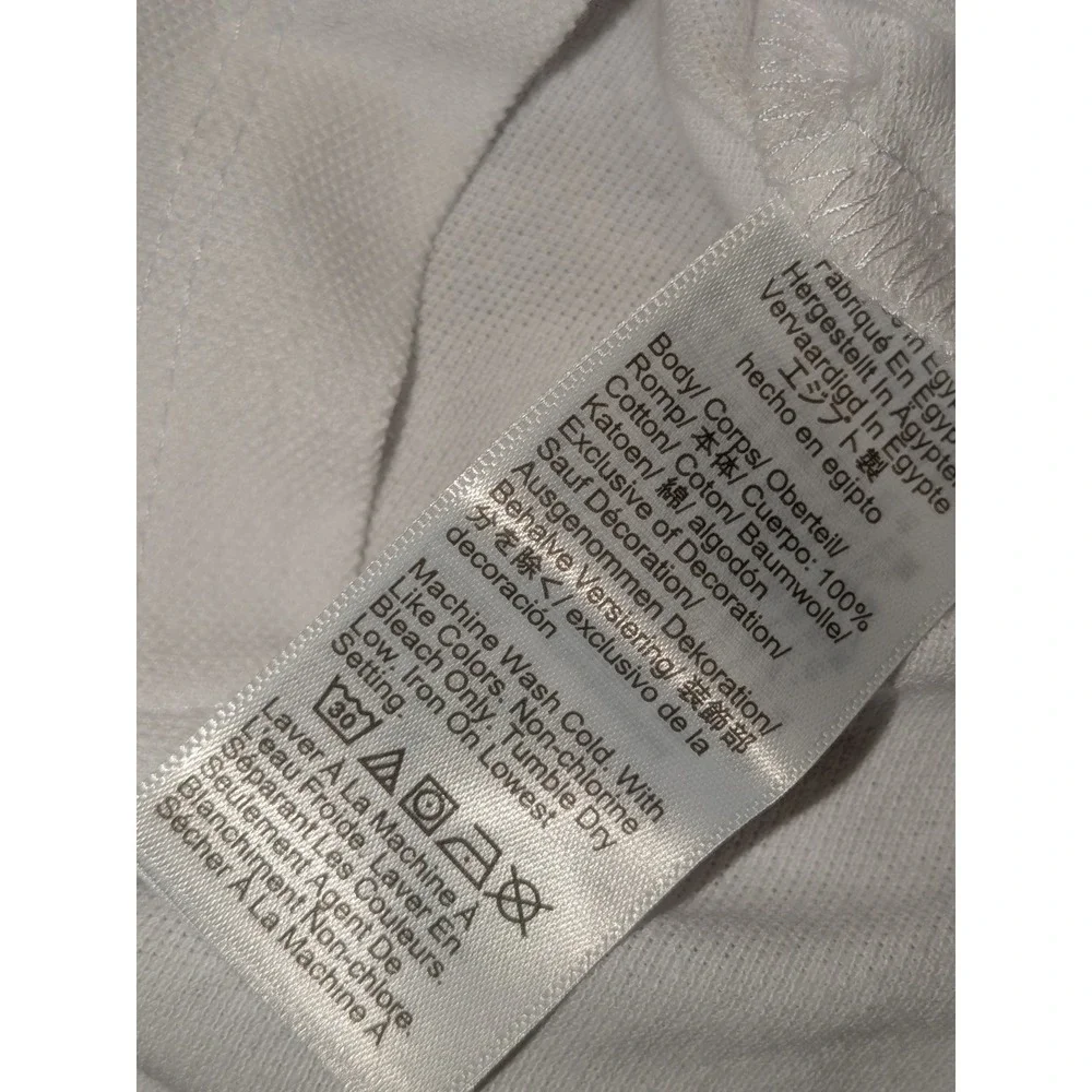 Crewcuts J Crew White Polo Shirt Size 3 Short Sleeve Casual Uniform‎ Top NWT